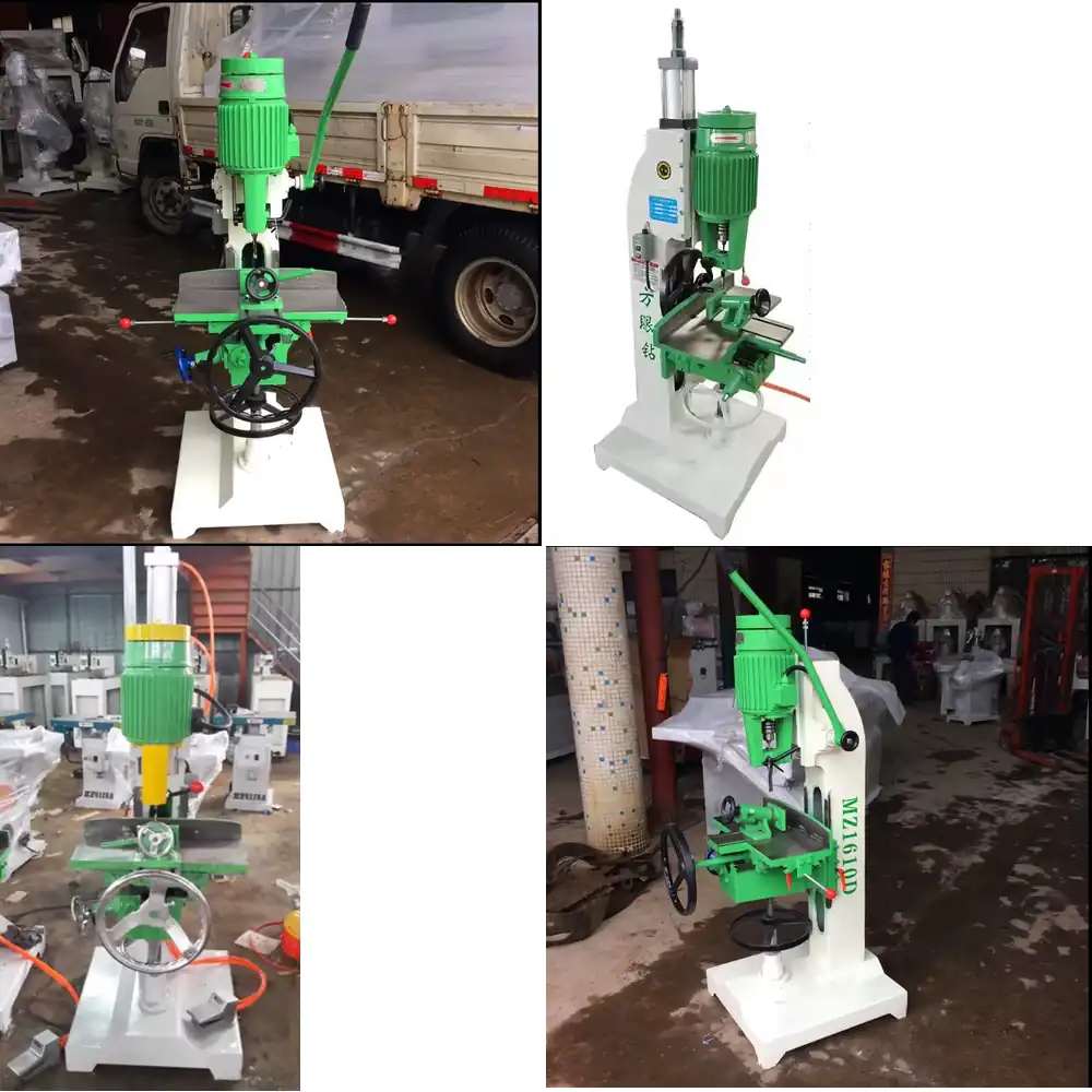 Woodworking Machinery - Mesin Bor Lubang Persegi Vertikal untuk