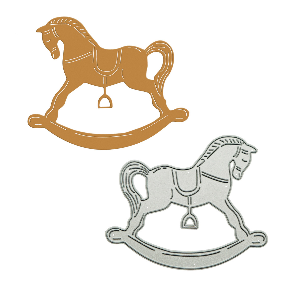 Woodworking Horse - Logam Pemotong Dies Scrapbooking Kayu Kuda