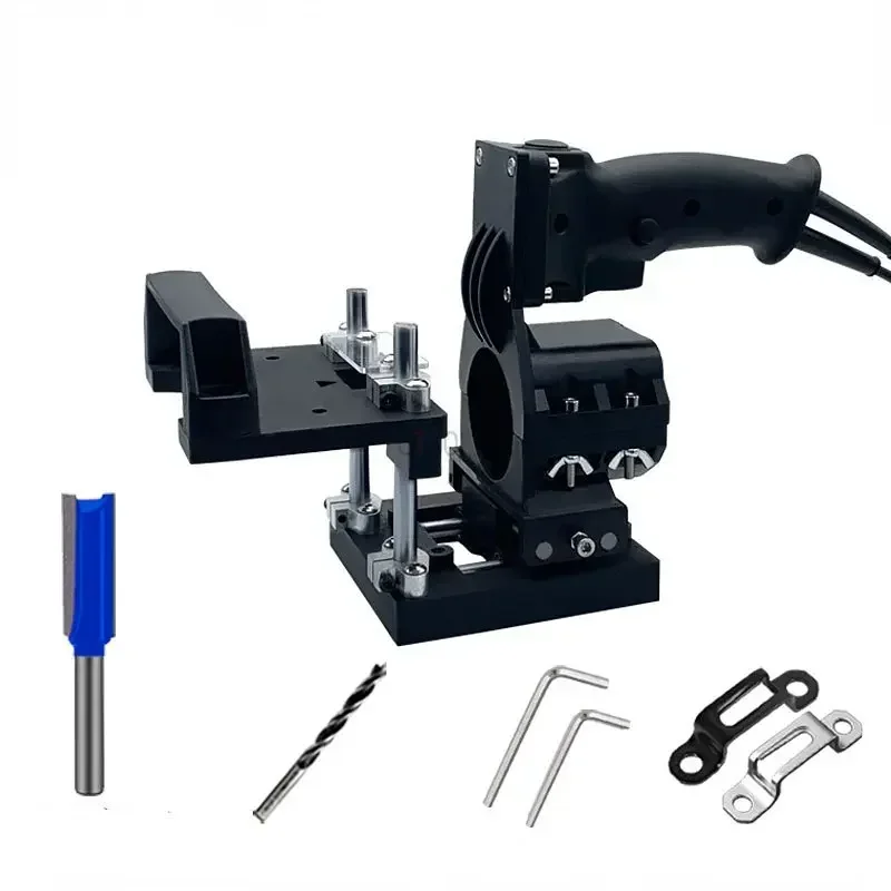 Woodworking Ai - Mesin slot pertukangan kayu portabel, profesional