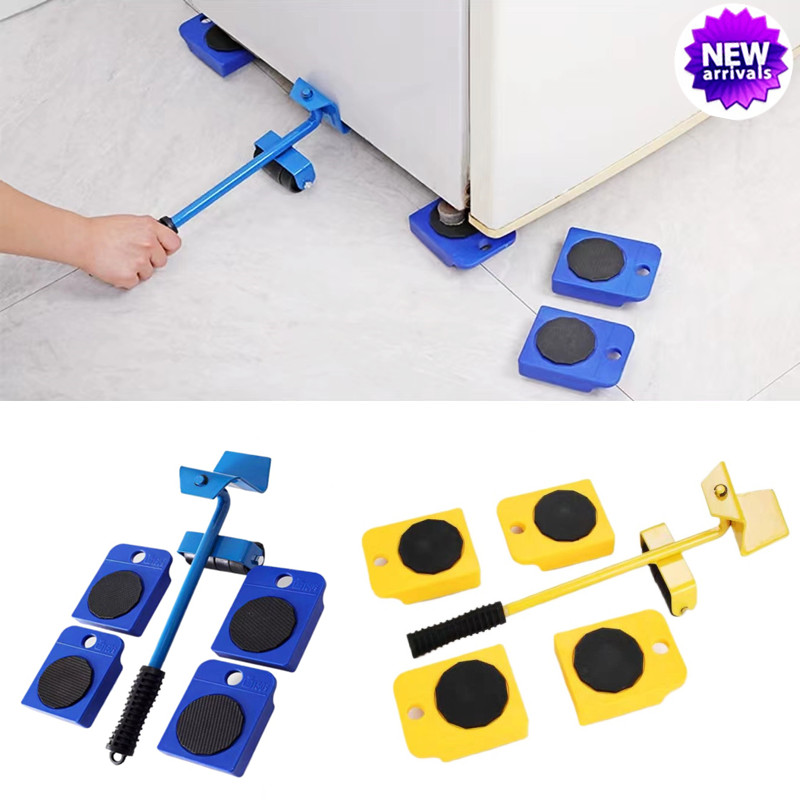 Cabinet Scraper Set - Set alat penggerak furnitur, rol pindah