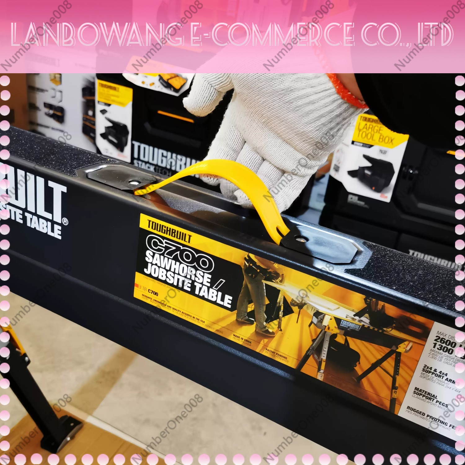 Penyangga meja gergaji lipat u - Woodworking Horse ulasan dan harga