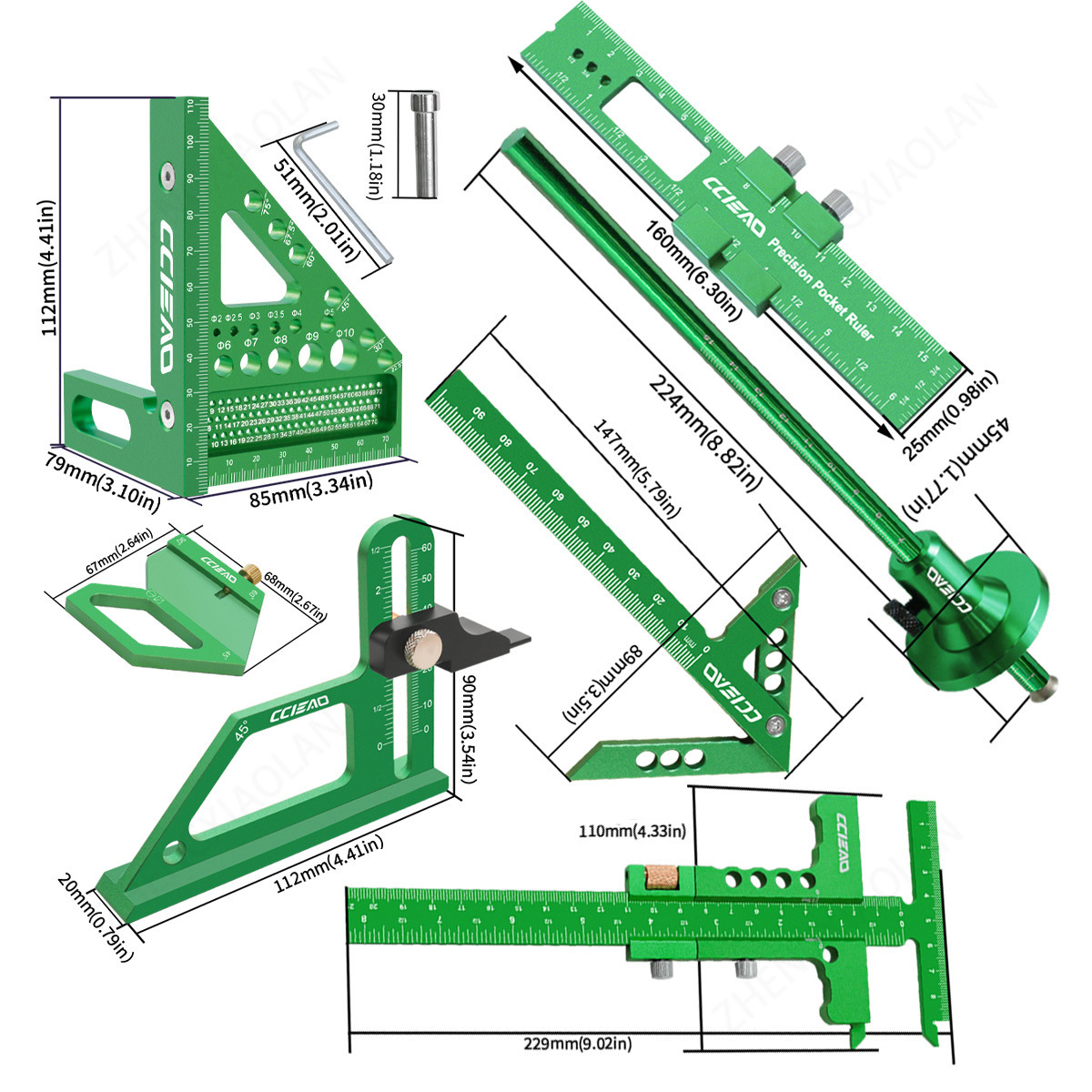 Perangkat alat ukur pertukanga - Woodworking Plans Free ulasan dan harga