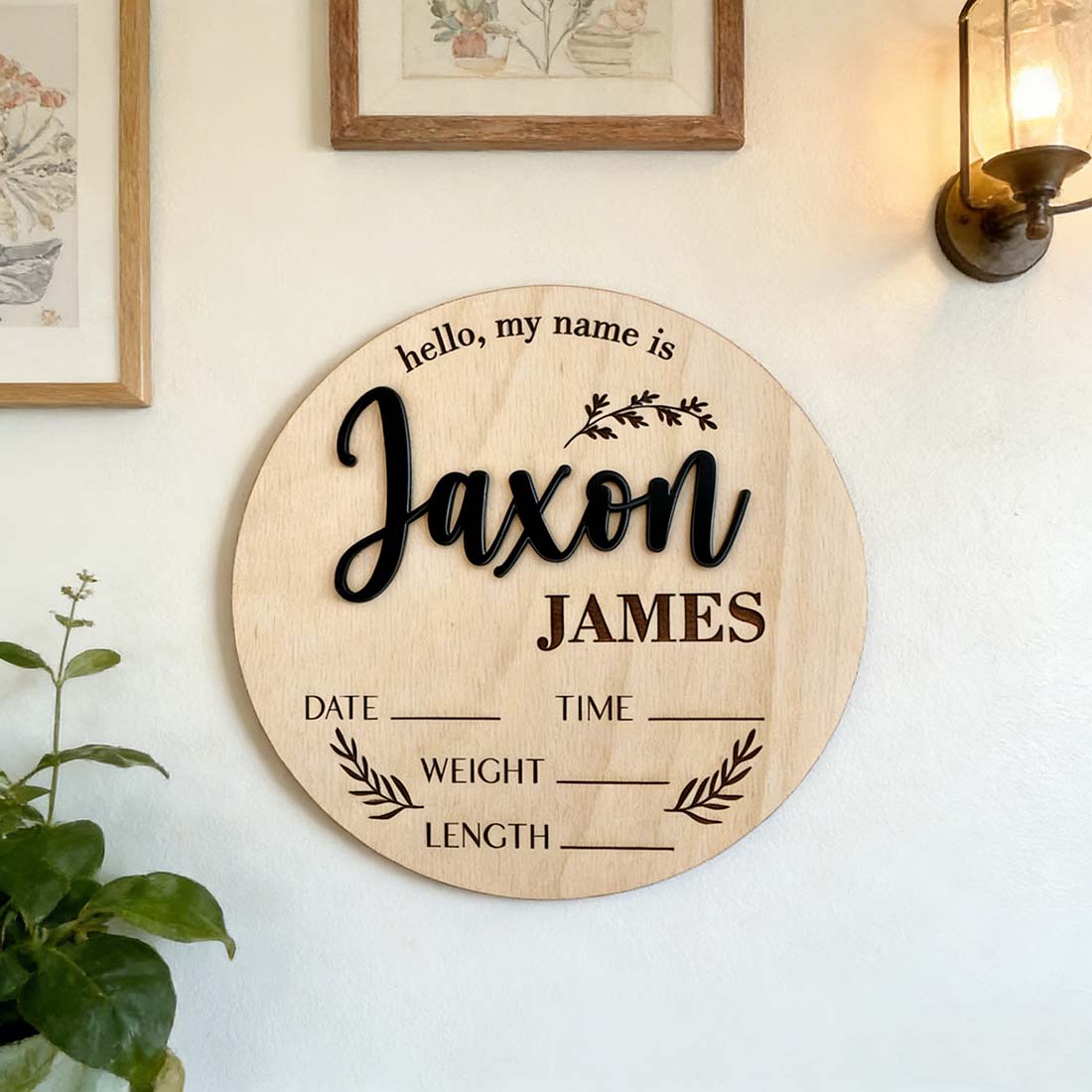 1 Buah Tanda Pengumuman Bayi K - Woodworking Jobs ulasan dan harga