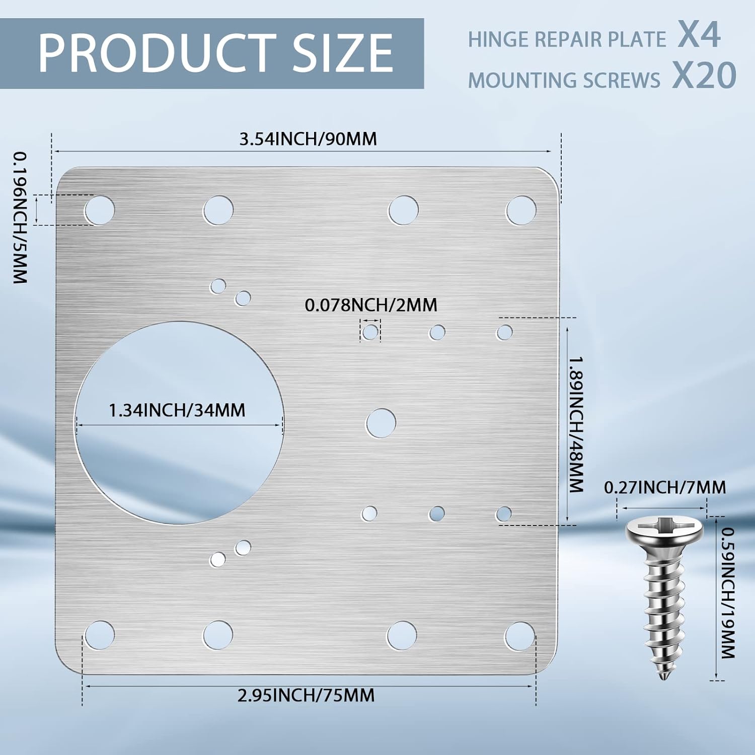 Kit Pelat Perbaikan Engsel Kab - Cabinet Scraper Set ulasan dan harga