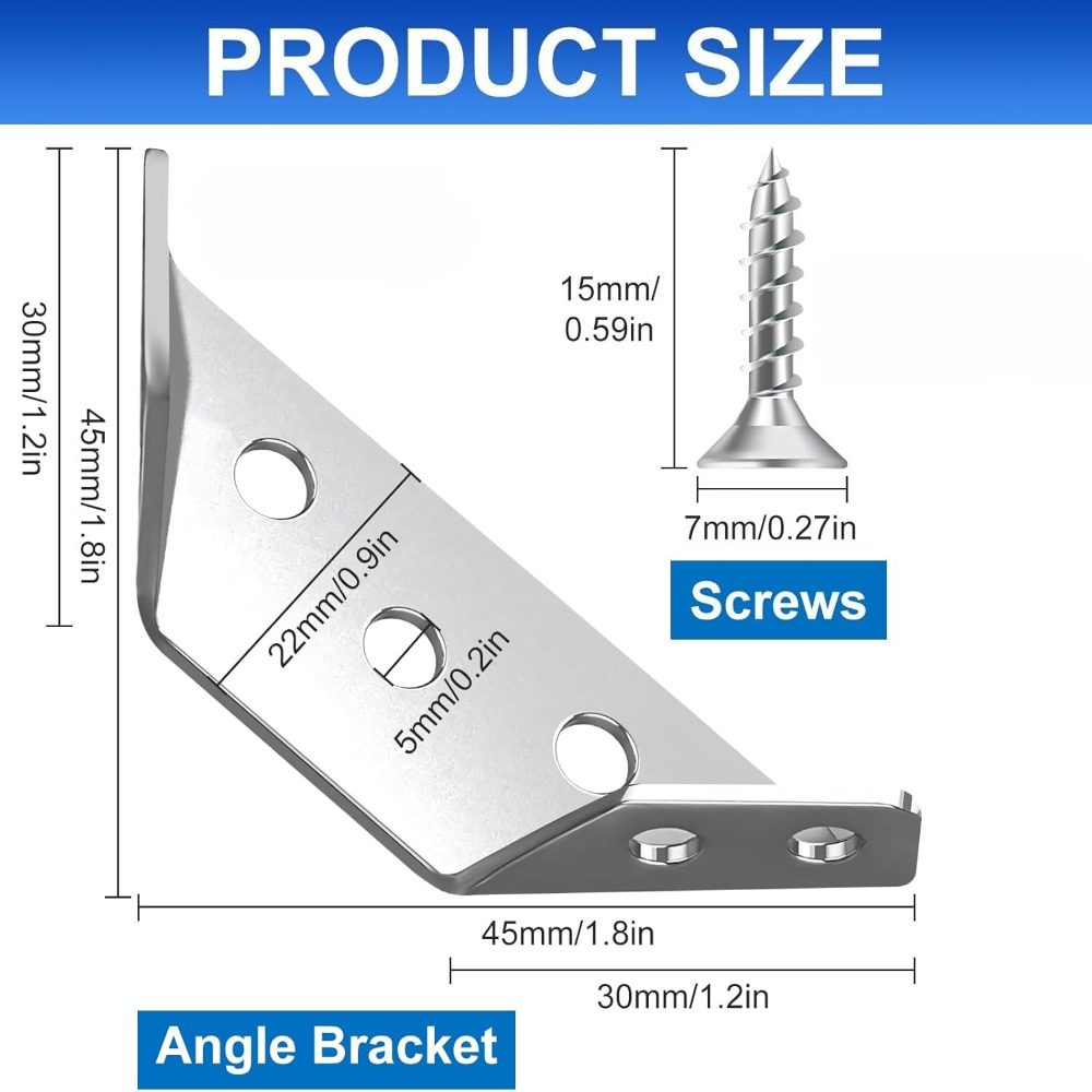 1-120Set Konektor Sudut Furnit - Cabinet Scraper Set ulasan dan harga