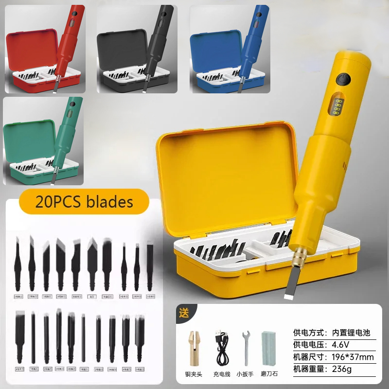 20 Buah Set Mesin Ukir Elektri - Woodworking Ai ulasan dan harga