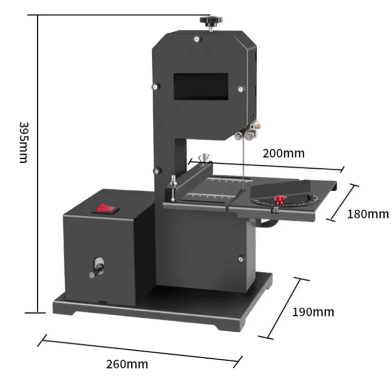 Mesin Gergaji Pita Kayu 800W 1 - Woodworking Bandsaw ulasan dan harga