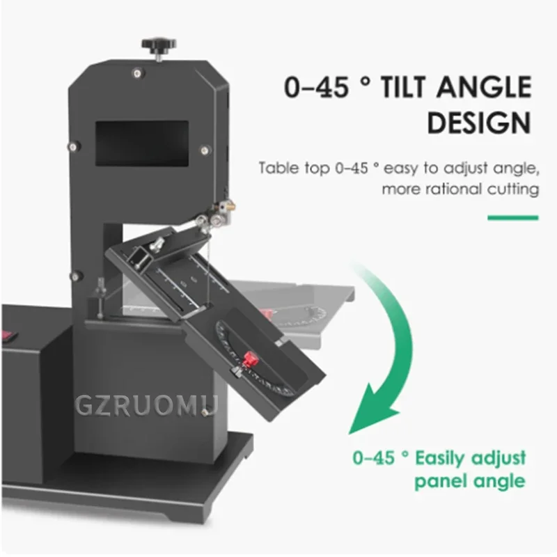 Mesin Gergaji Pita Kayu 800W 1 - Woodworking Bandsaw ulasan dan harga