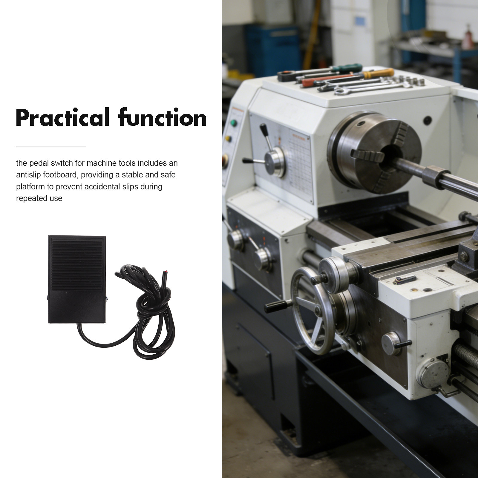 Sakelar Pedal Kaki Sementara u - Woodworking Machinery ulasan dan harga