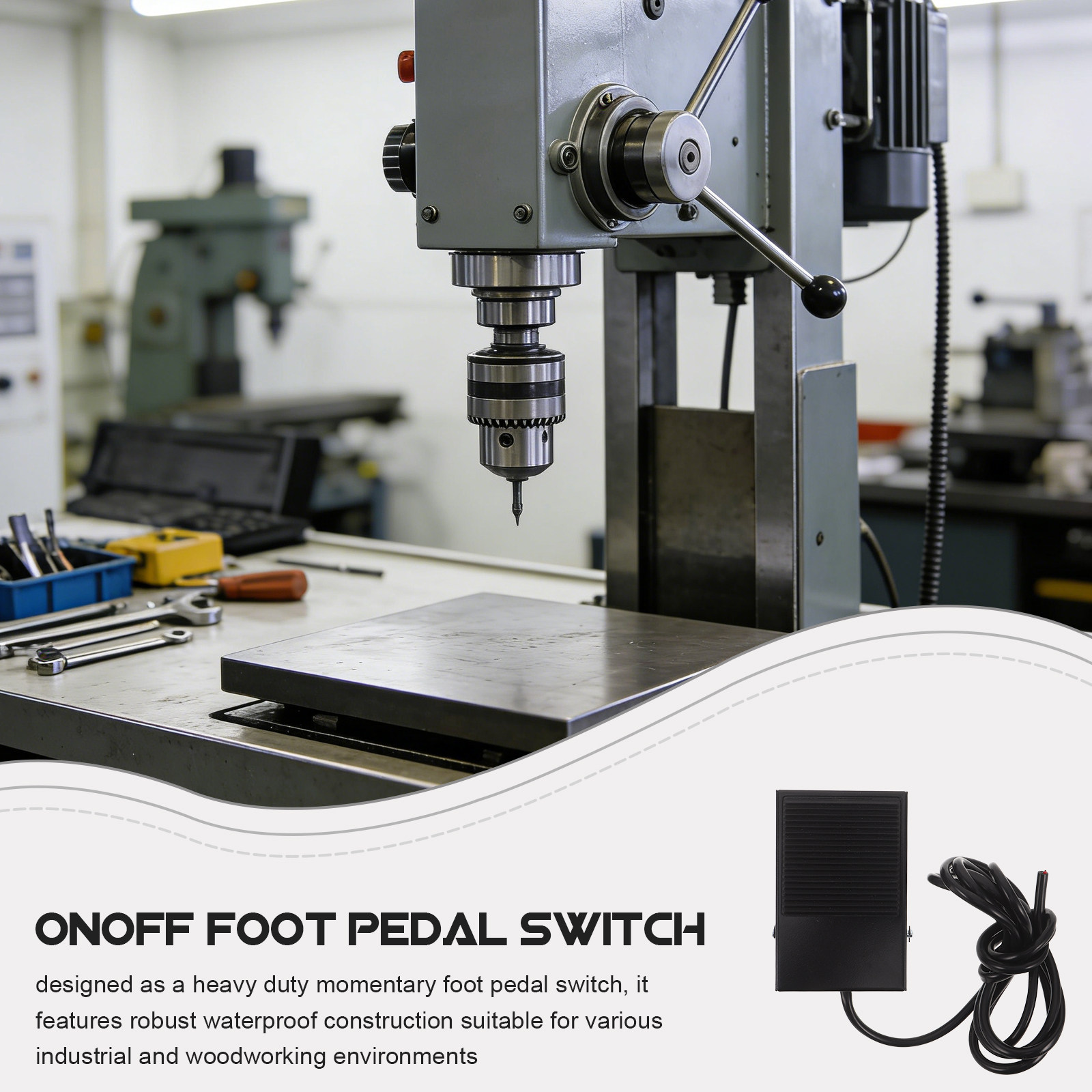 Sakelar Pedal Kaki Sementara u - Woodworking Machinery ulasan dan harga