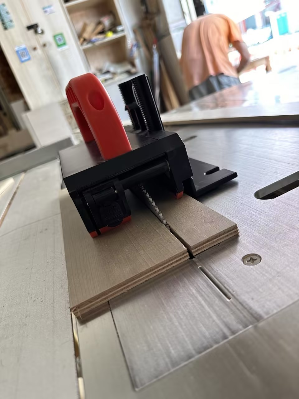 Pendorong Blok Gergaji Meja, A - Woodworking Bandsaw ulasan dan harga