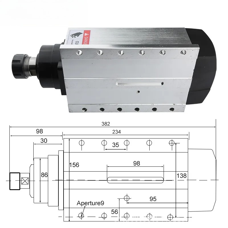 Motor spindel mesin ukir kayu  - Woodworking Machinery ulasan dan harga