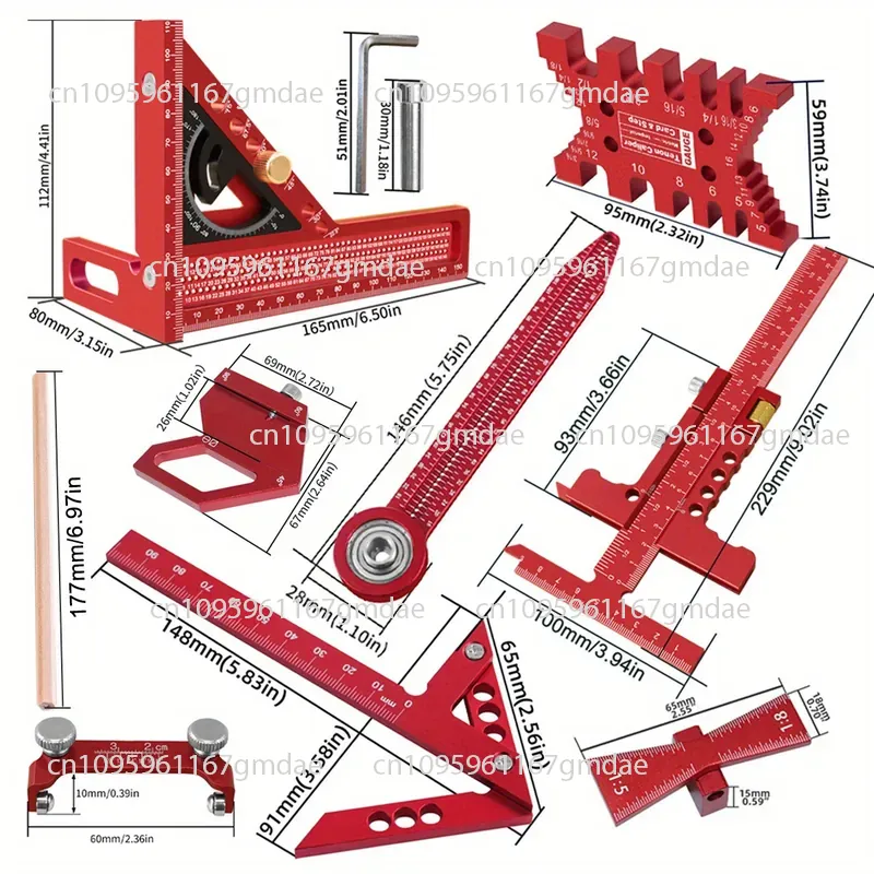 Kit Alat Ukur Pertukangan Kayu - Woodworking Plans Free ulasan dan harga