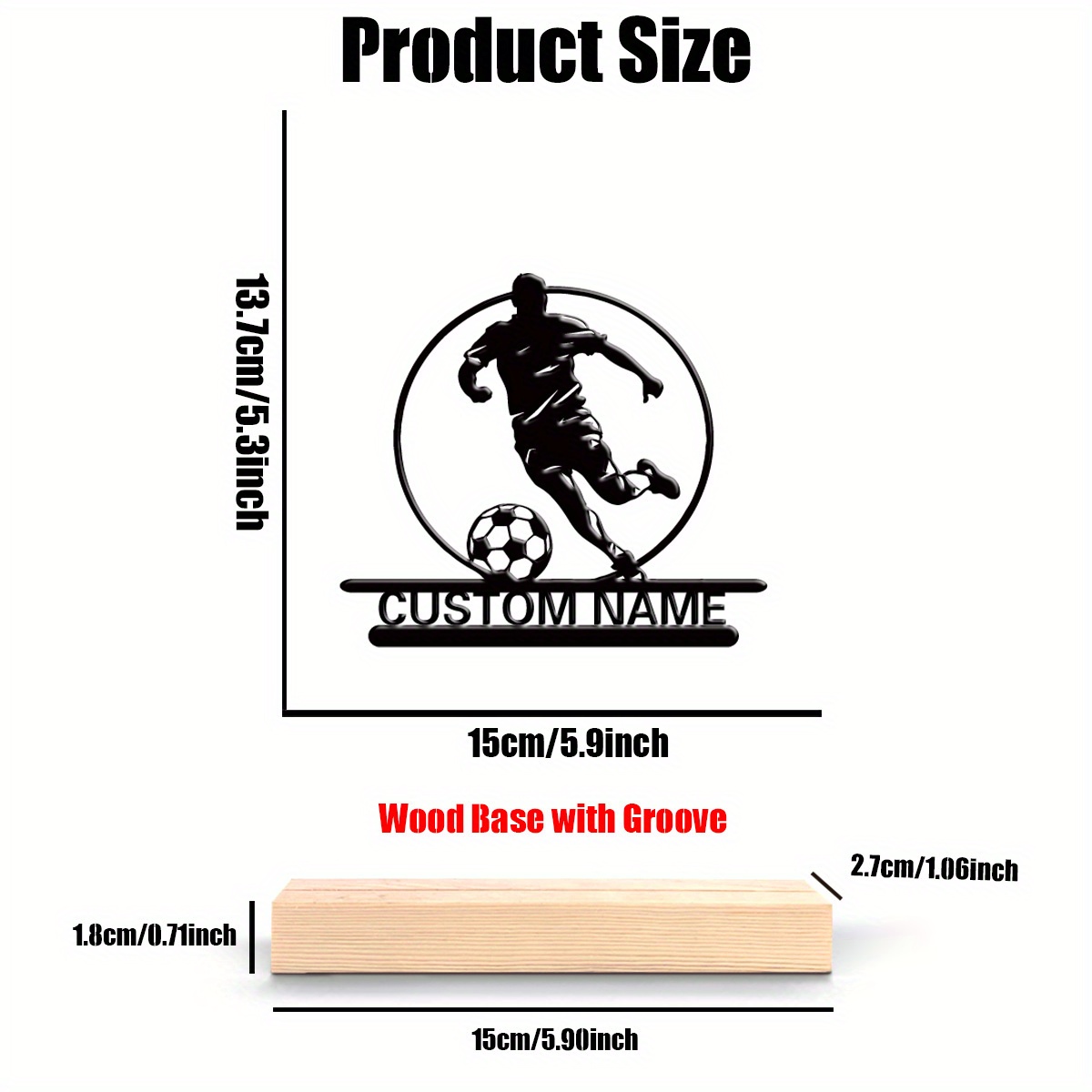 Patung Logam Pemain Sepak Bola - Woodworking School ulasan dan harga