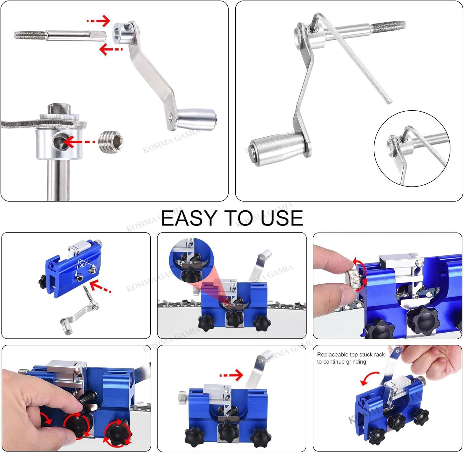 Alat Pengasah Mata Gergaji Ran - Woodworking Ai ulasan dan harga