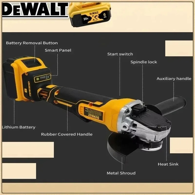 Dewalt DCG406 125MM Penggiling - Woodworking Ai ulasan dan harga