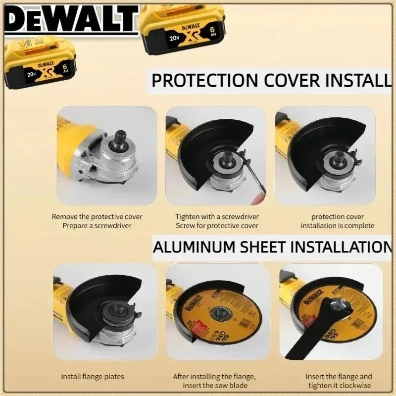 Dewalt DCG406 125MM Penggiling - Woodworking Ai ulasan dan harga