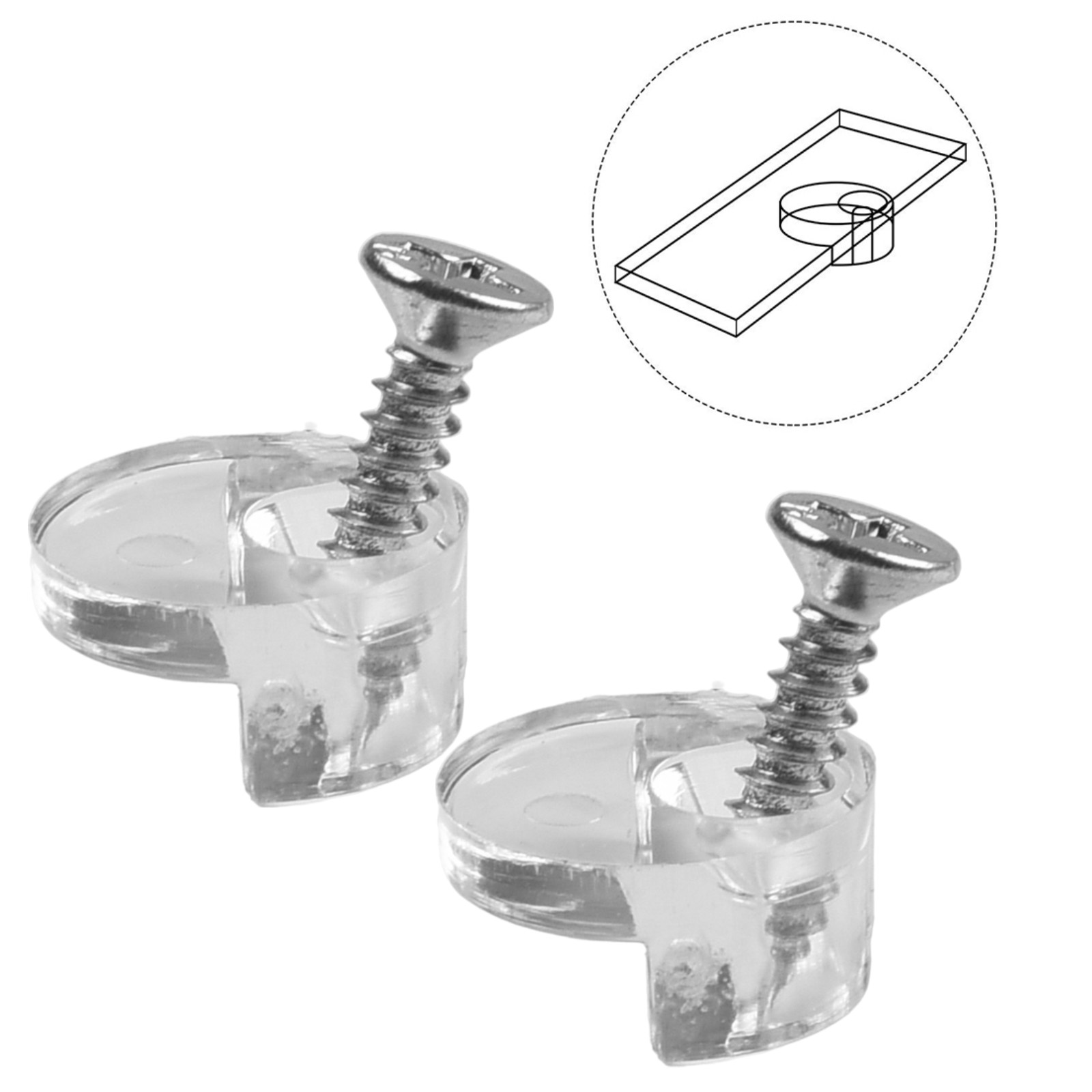 20 Set Klip Penahan Kaca Kit K - Cabinet Scraper Set ulasan dan harga
