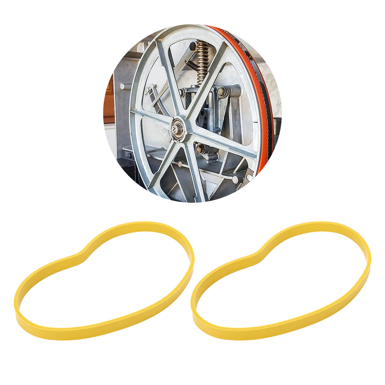 Bandsaw ban karet, 2 buah Band - Woodworking Bandsaw ulasan dan harga
