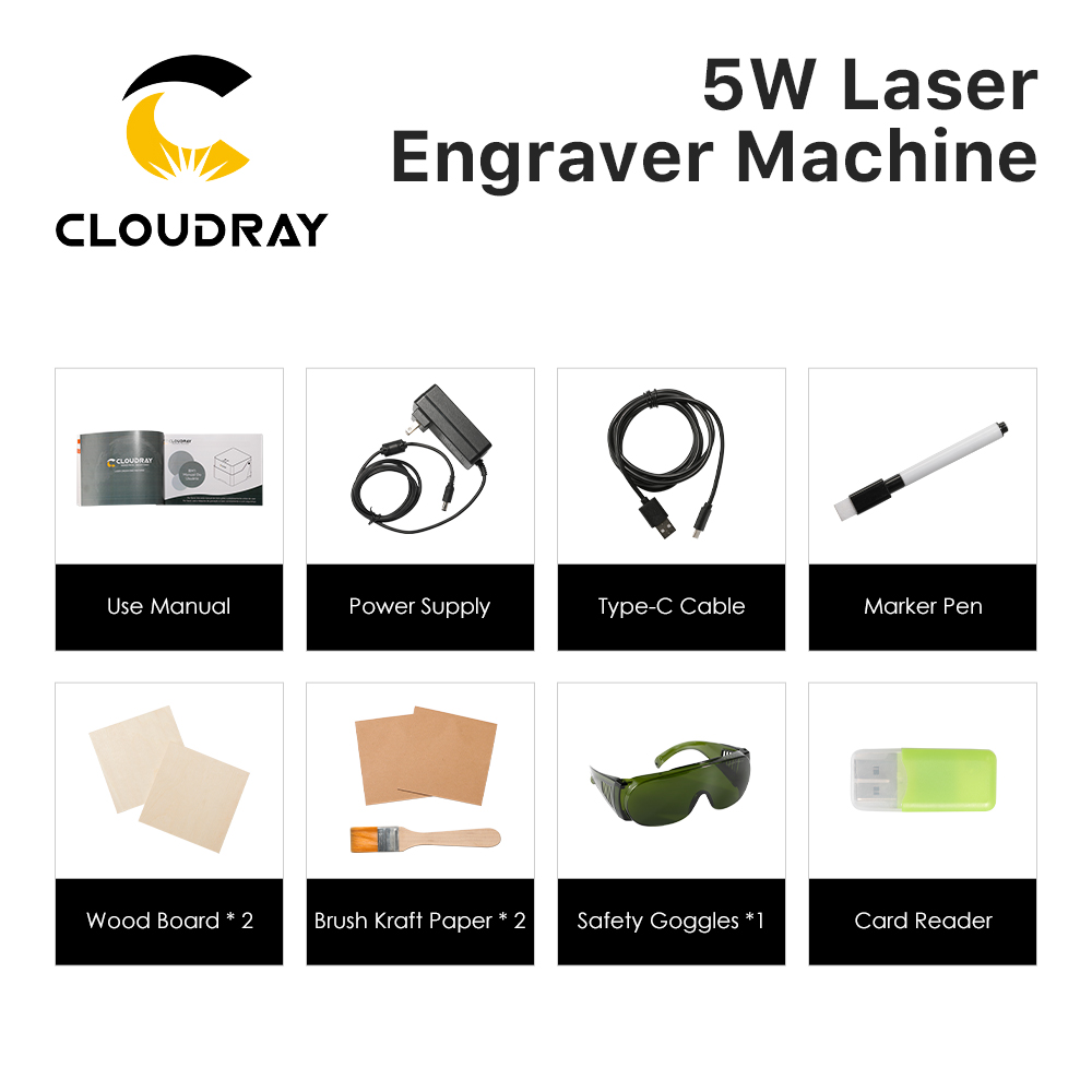 Mesin Pengukir Laser Cloudray  - Woodworking Ai ulasan dan harga
