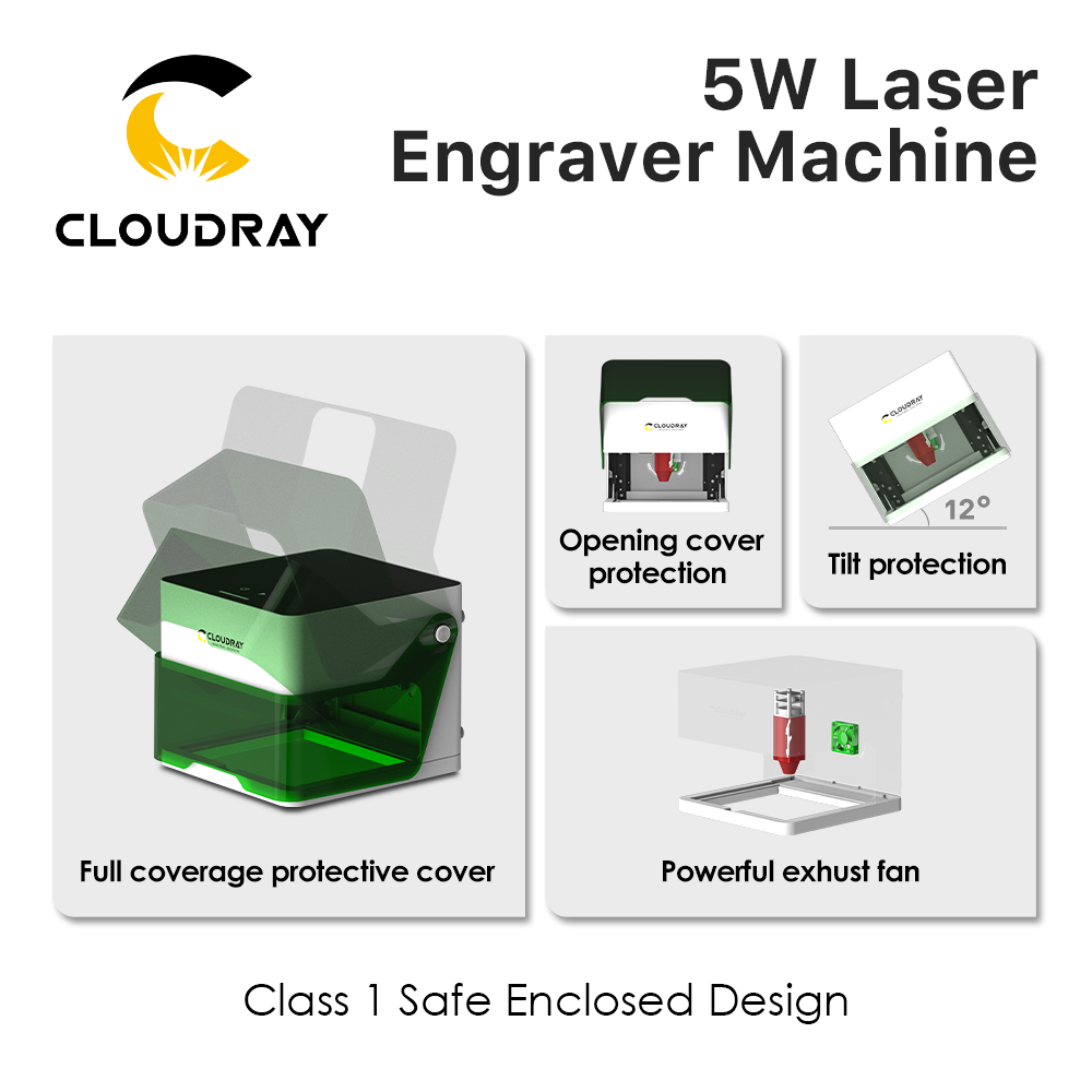 Mesin Pengukir Laser Cloudray  - Woodworking Ai ulasan dan harga